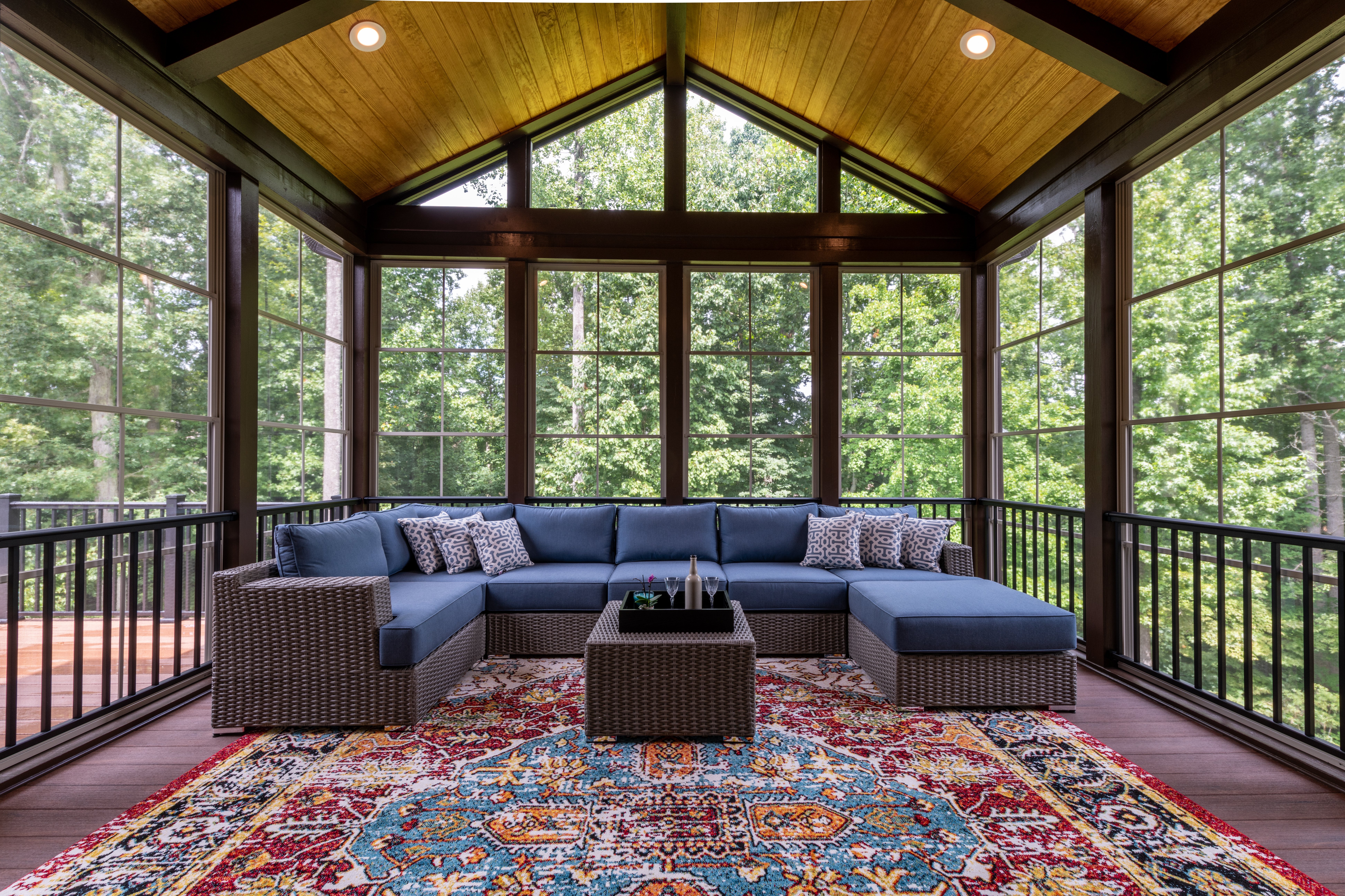 four-season sunroom addition